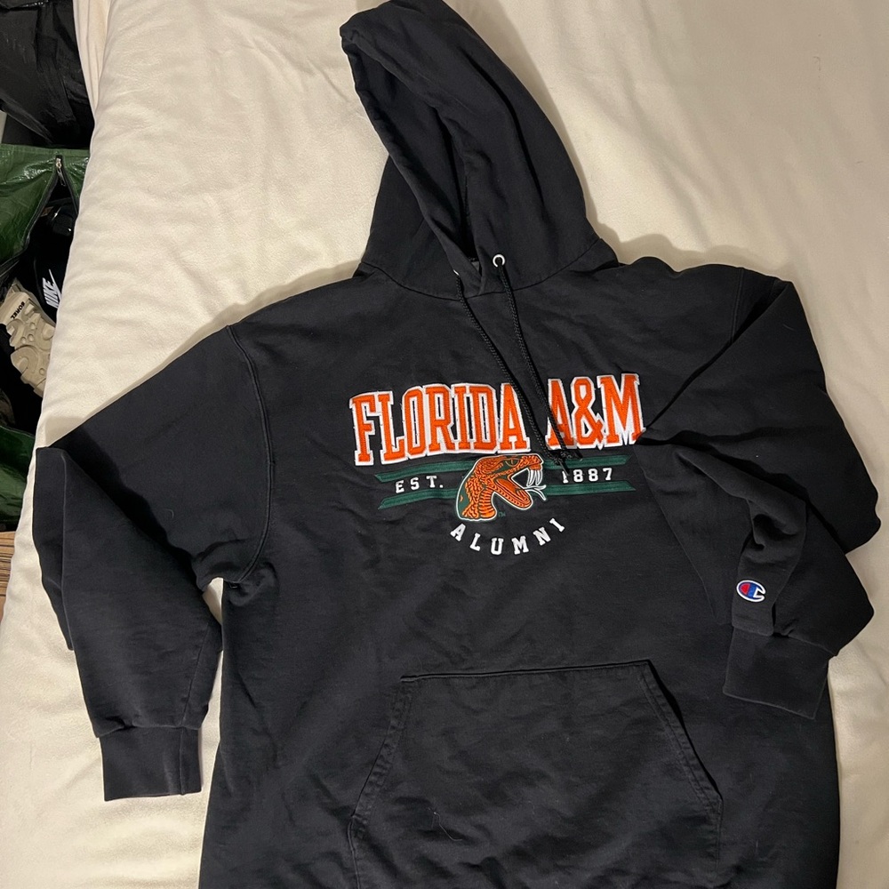 Champion Black Florida A&M Hoodie